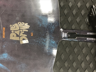 中古スノーボード burton piledriver140